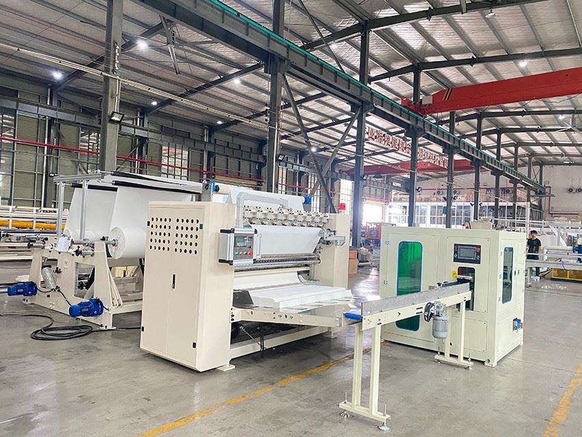 Facial Tissue Folding Machine